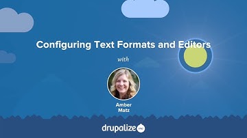 Drupal 8 User Guide: 6.16. Configuring Text Formats and Editors