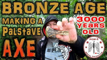 Making a Bronze Age Palstave Axe 3000+ Years Old Design