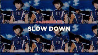 Video thumbnail of "Pamungkas - Slow Down (Lyrics Video)"