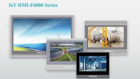 New product release:  F6000 series 7" Video Audio IoT HMI