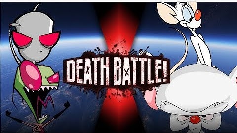 zim and gir vs pinky and brain