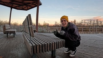 Epic place for this Freezy Push-Ups day | 20 Pro Street Workout Elements