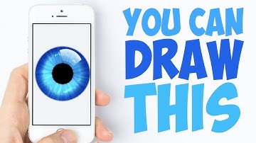 You Can Draw This IRIS in PROCREATE POCKET