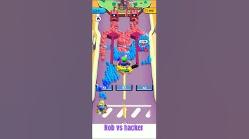 nob vs pro vs hacker max level Mob Control game #gaming #vairalshort #supportme #Mob Control 100k(30