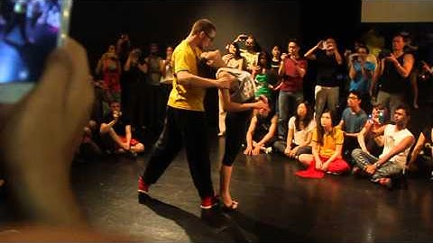 Bruno & Eglantine Connection & Musicality Workshop Zouk SEA 2014