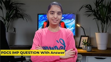 pdcs | PERSONALITY DEVELOPMENT AND COMMUNICATION SKILLS | imp question with Answer | kud