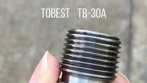 TB 30A thread rolling machine for 1/2 NPT tube fitting