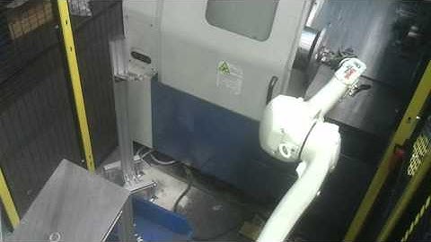 RFA Robotloader with magazine loading Hwacheon lathe at Klinger