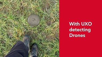 UXO Bomb detection using drones