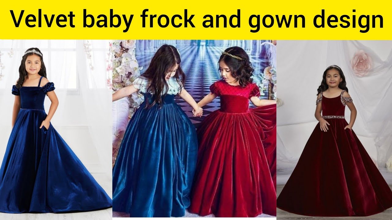 Dress Girls Red Board Velvet Princess Dress Children's High-end  Long-sleeved Little Host Piano Performance Costume Winte appropriate height  150cm Color Red velvet waistcoat