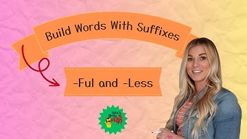 Build Words With Suffixes -Full and -Less | Read, Write, ROAR!