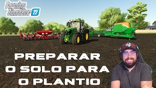 Como preparar o solo e plantar no FS22? | Farming Simulator 22 screenshot 2