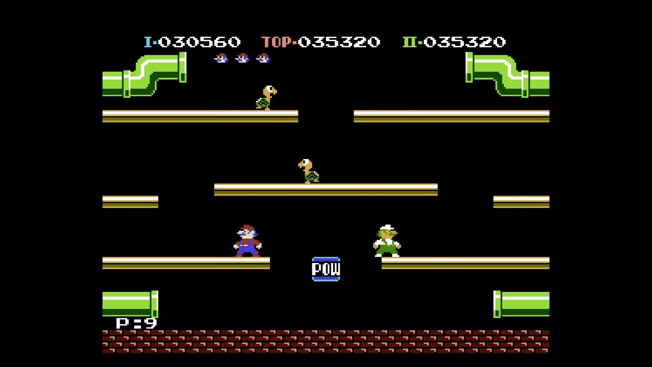 Mario Bros 2 Player Co op NES YouTube Mario Bros 2 Player Co op NES YouTube