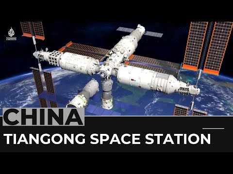 China launches three astronauts to Tiangong space station