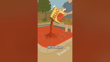 How To Make A Jello Swimming Pool 🤔