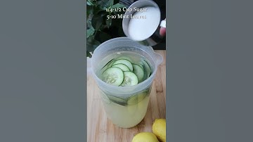 Refreshing Cucumber Lemonade Recipe | The Sweetest Journey