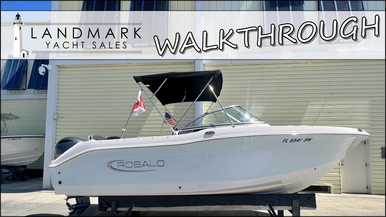 2020 Robalo R207 DC [WALKTHROUGH] - Tierra Verde, FL - YouTube
