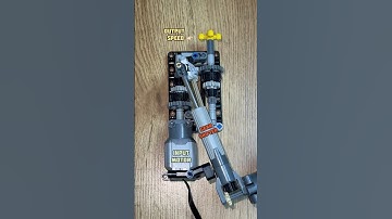 Best Version of 5 Speed Sequential Gearbox V4 (Gear Ratios) #lego #legotechnic #gearbox