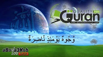 سورة القيامة بصوت الشيخ عبدالقادر عكاري