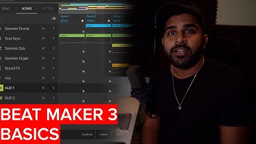 How to make your FIRST BEAT on Beat Maker 3 on iPad Pro
