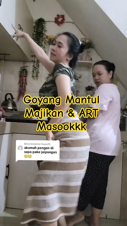 Joget Dangdut Majikan Dan ART |Tiktok: momikey | Dusta (Nurdin Yaseng/Dipopulerkan Elvy Sukaesih)