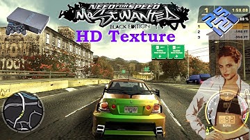 Need for Speed Most Wanted (Black Edition )~HD textures 60FPS | PCSX2 1.7.3518 | PS2 Full Blending