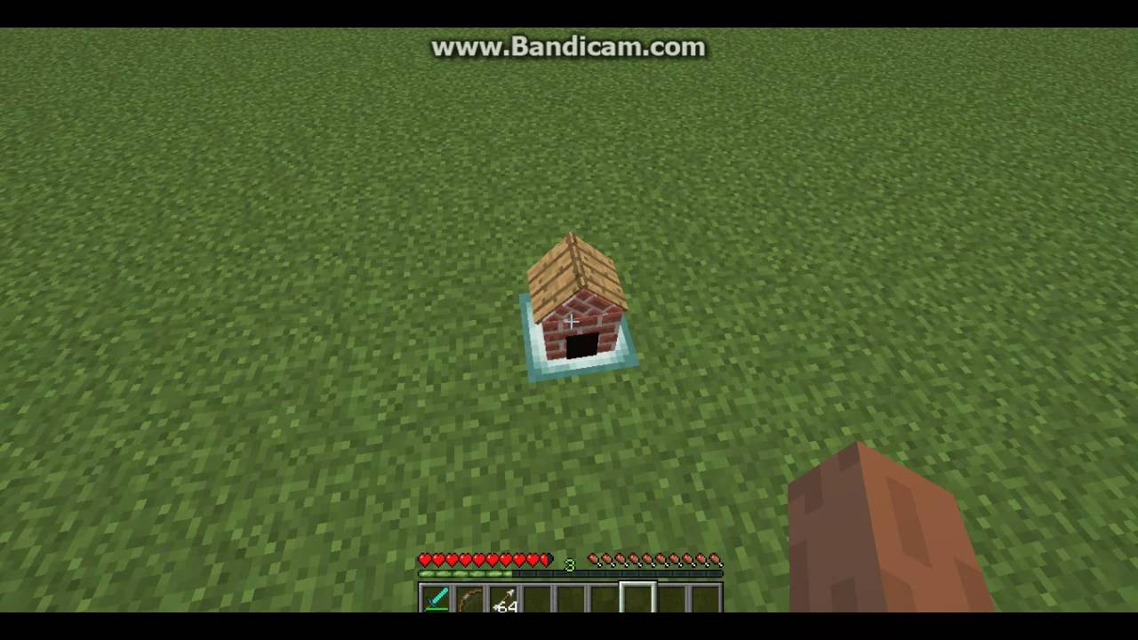 Minecraft Command Block Mini House Youtube