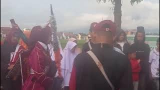 Drumband Jorong Lungguak Muto di Acara Pawai 1 Muharram 1445 H