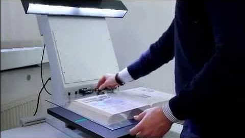 book2net Kiosk-Production book scanner