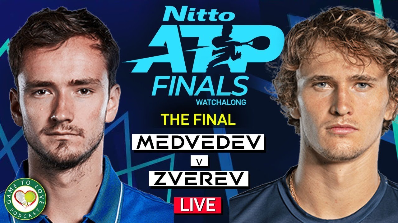 MEDVEDEV vs ZVEREV Nitto ATP Finals 2021 The Final LIVE GTL Tennis Watchalong Stream