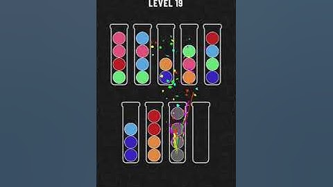Ball Sort Puzzle Walkthrough Gameplay - Level 19