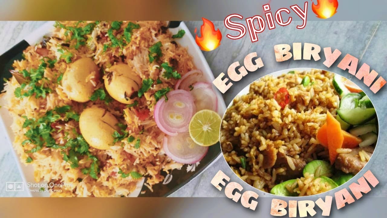 Homemade Egg Biryani - Spicy & Tasty|| Egg Biryani In Telugu || Biryani