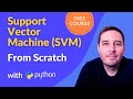 How to implement svm support vector machine from scratch with python