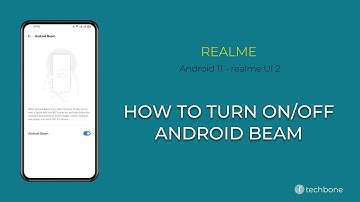 How to Turn On/Off Android Beam - realme [Android 11 - realme UI 2]