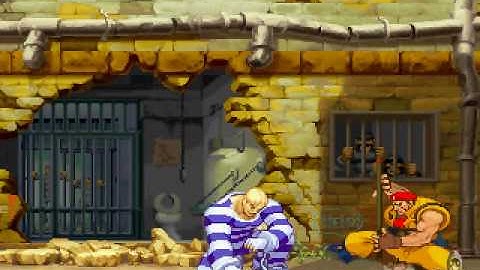 xGUTSx M.U.G.E.N. (Cody vs Rolento) Busting Out