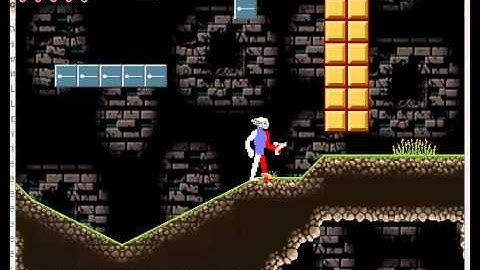 The Forgotten Planet - Destructible tiles