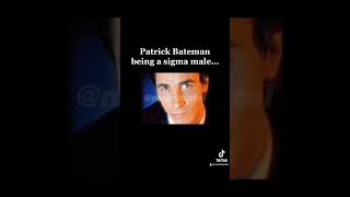 Patrick Bateman being a sigma male #edits #americanpsycho #patrickbateman #christianbale