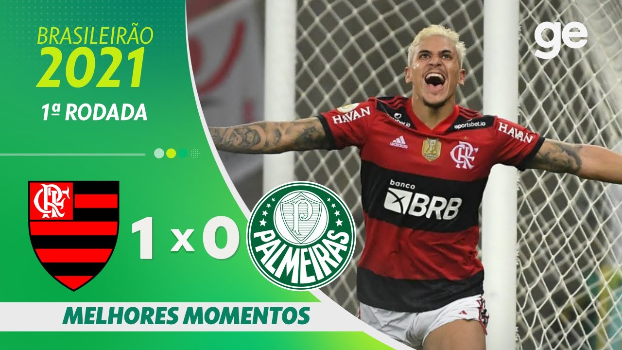 Gols e melhores momentos de Flamengo x Palmeiras pelo Brasileirão