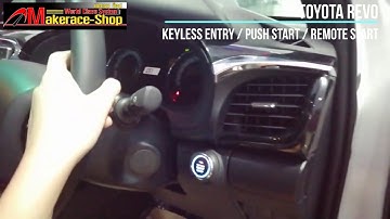 Toyota Revo ติดตั้ง Keyless Entry / Push Start / Remote Start