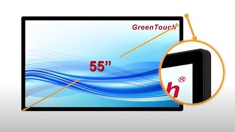 GreenTouch Open Frame Industrial Touch Monitor 55