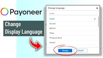 How to Change Display Language on Payoneer Account