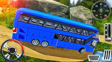 Real Uphill Bus Driving 3D - Offroad Bus Drive Simulator - Android GamePlay #2