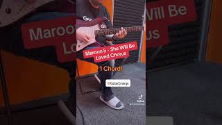 Maroon 5 - She Will Be Loved Chours (1 Chord)