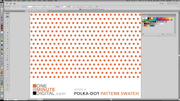 Make Polka Dot Patterns in Illustrator CS6