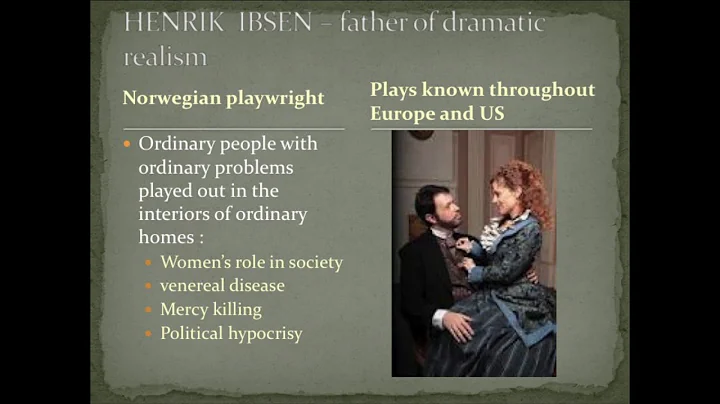 Theater  Realism and Antirealism