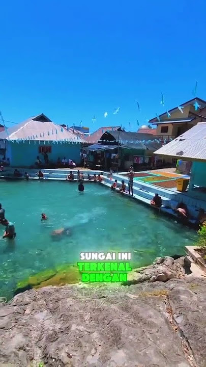 Sungai unik di Indonesia
