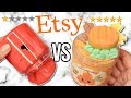 1 STAR vs 5 STAR Etsy Slime Shop Review!