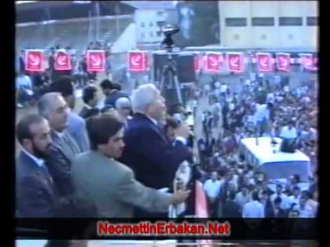 No 298 Prof  Dr  Necmettin ERBAKAN RP Ordu Mitingi Genel Seçim RP 3 10 1991