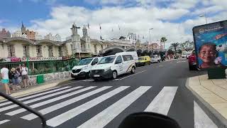 Realität Gran Canaria Maspalomas 16.5.24... heute morgen wieder Radlader und LKW in den Dünen..