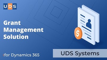Grant Management Solution | UDS Systems | Easy Grant Management with Dynamics 365